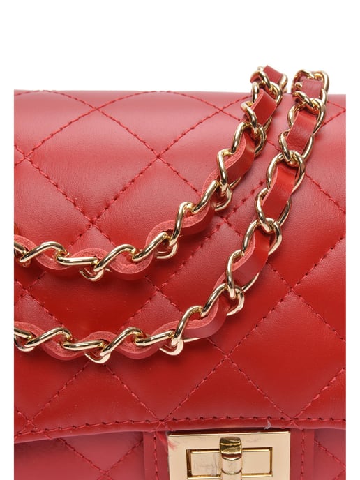 Isabella Rhea Rot Rindsledertasche - Image 3