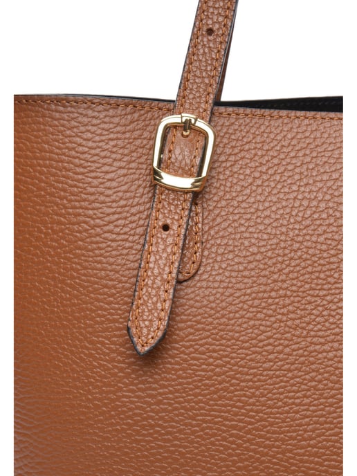 Isabella Rhea Braun Rindsledertasche - Image 3