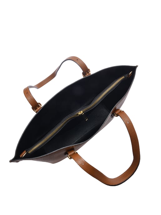 Isabella Rhea Braun Rindsledertasche - Image 4