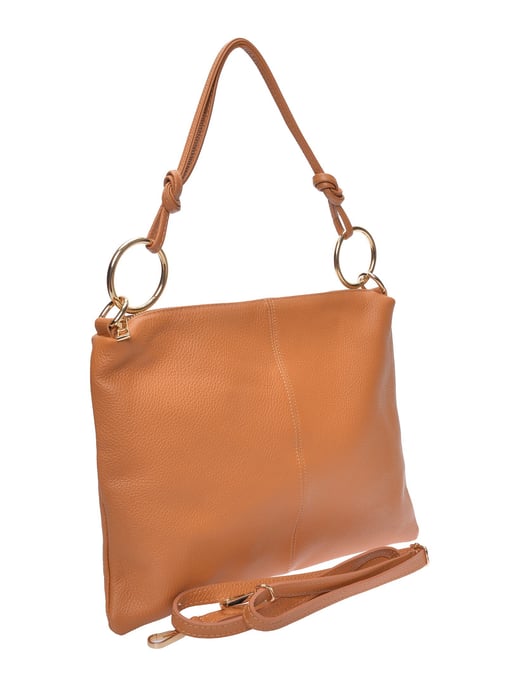 Luisa Vannini Braun Rindsledertasche - Image 2