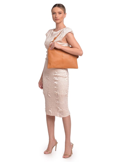 Luisa Vannini Braun Rindsledertasche - Image 5