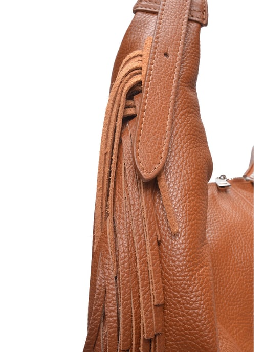 Isabella Rhea Braun Rindsledertasche - Image 3