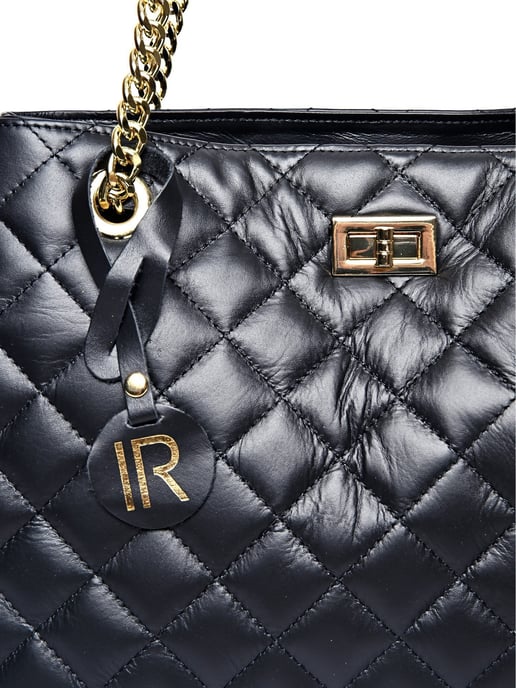 Isabella Rhea Schwarz Rindsledertasche - Image 3