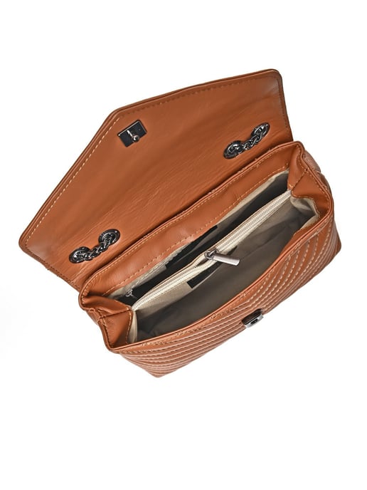 Luisa Vannini Braun Rindsledertasche - Image 4