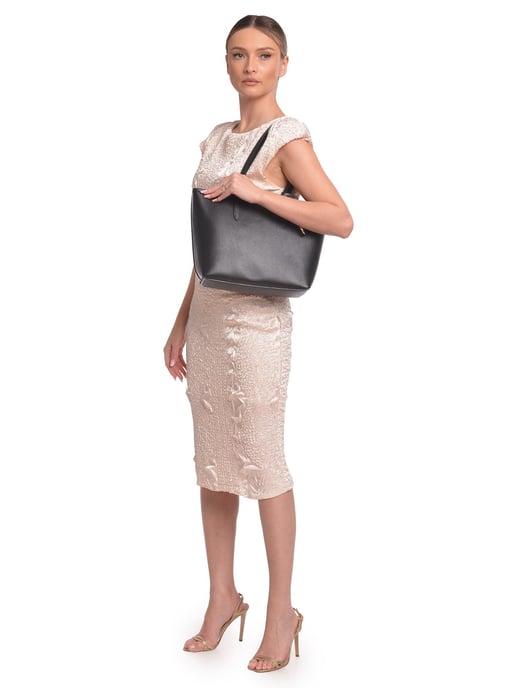 Roberta M Schwarz Rindsledertasche - Image 5