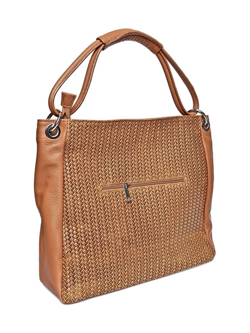 Luisa Vannini Braun Rindsledertasche - Image 2