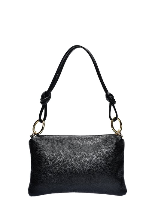 Anna Luchini Schwarz Rindsledertasche - Image 1