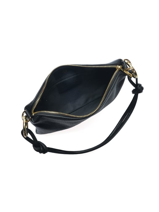 Anna Luchini Schwarz Rindsledertasche - Image 4