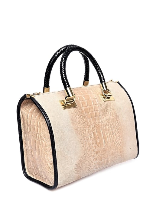 Isabella Rhea Beige Rindsledertasche - Image 2