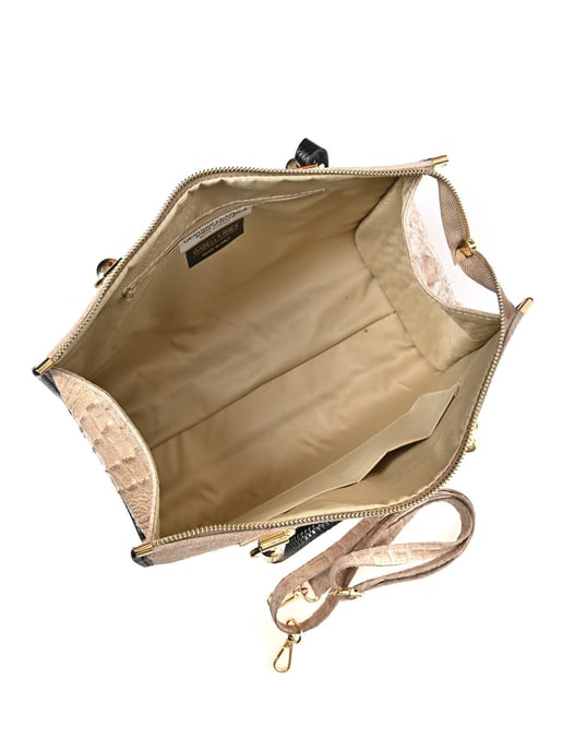 Isabella Rhea Beige Rindsledertasche - Image 4