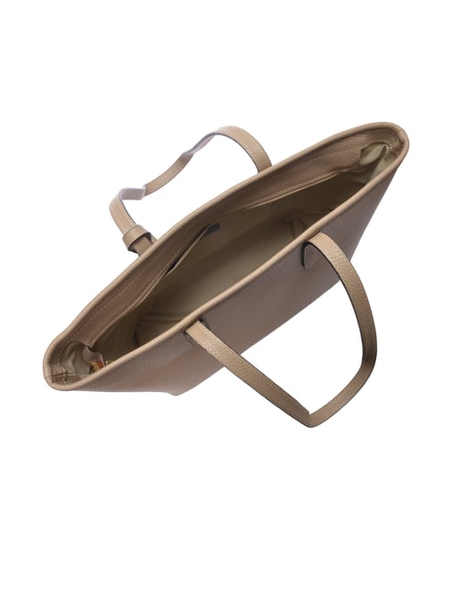 Roberta M Beige Rindsledertasche - Image 4