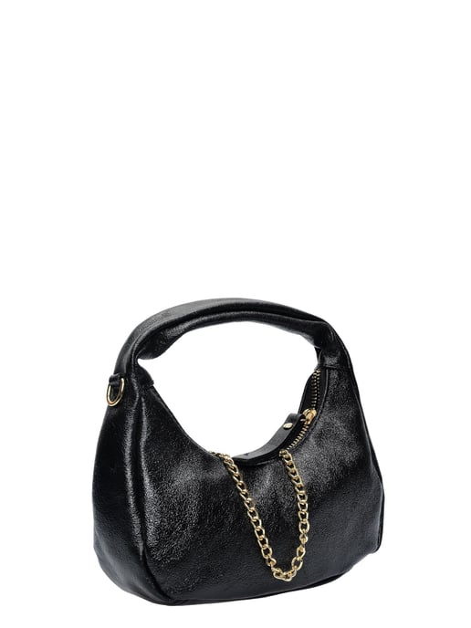 Anna Luchini Schwarz Rindsledertasche - Image 2