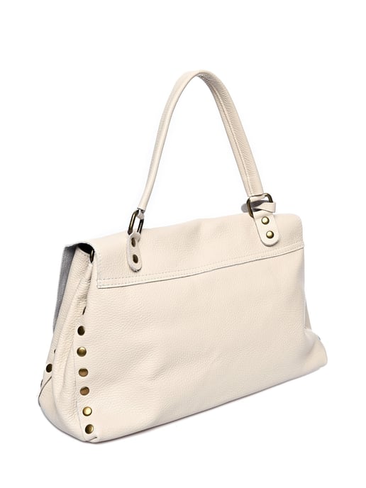 Anna Luchini Beige Rindsledertasche - Image 2