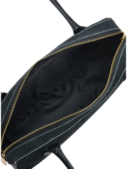 Anna Luchini Schwarz Rindsledertasche - Image 4