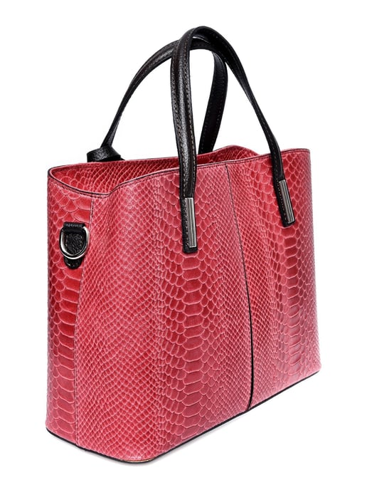 Roberta M Rot Rindsledertasche - Image 2
