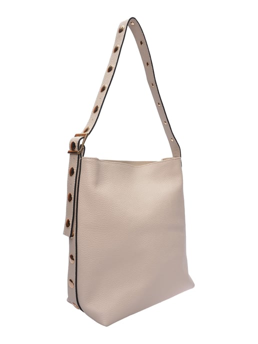 Luisa Vannini Beige Rindsledertasche - Image 2