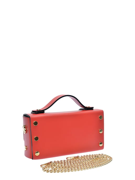 Isabella Rhea Rot Rindsledertasche - Image 2