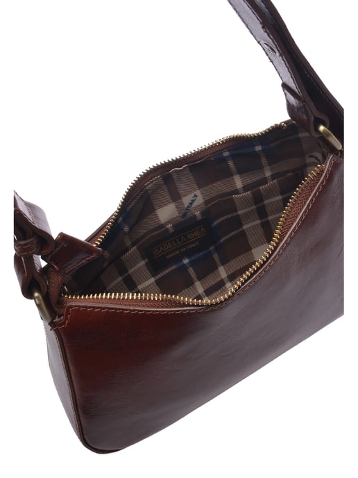 Isabella Rhea Kastanienbraun Rindsledertasche - Image 4