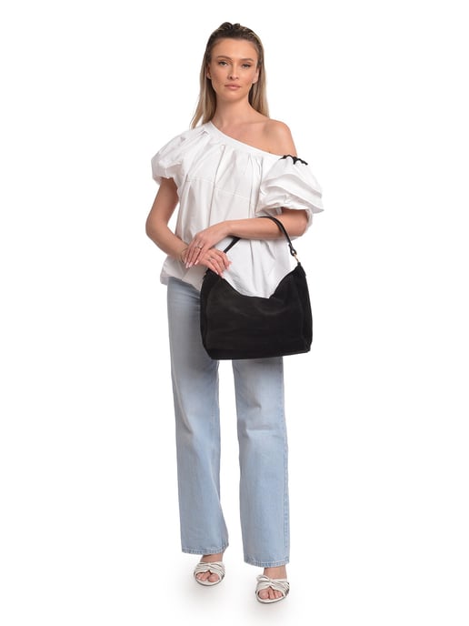 Isabella Rhea Schwarz Rindsledertasche - Image 5