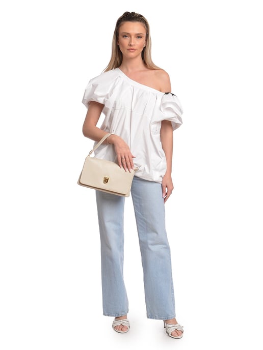 Isabella Rhea Beige Rindsledertasche - Image 5