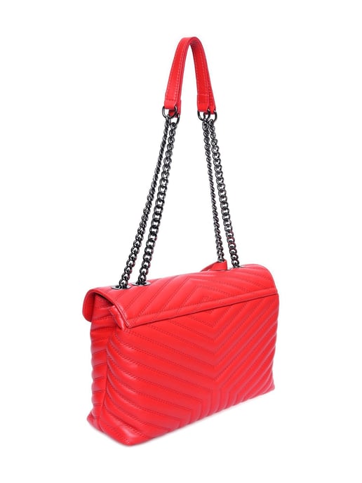 Luisa Vannini Rot Rindsledertasche - Image 2