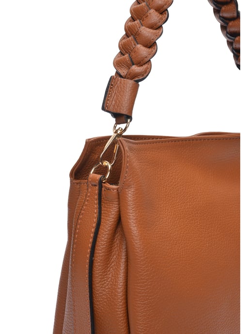 Luisa Vannini Braun Rindsledertasche - Image 3