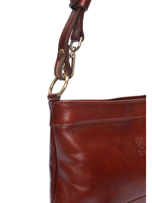 Luisa Vannini Kastanienbraun Rindsledertasche - Image 3