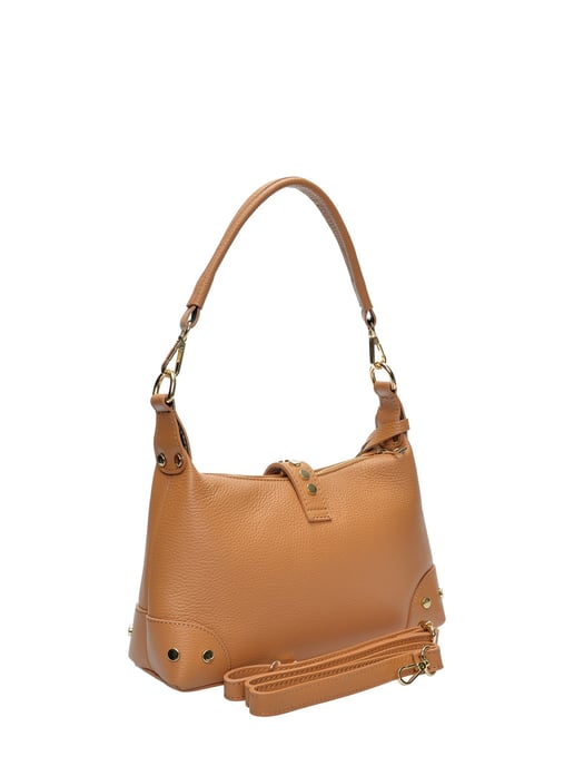 Anna Luchini Braun Rindsledertasche - Image 2