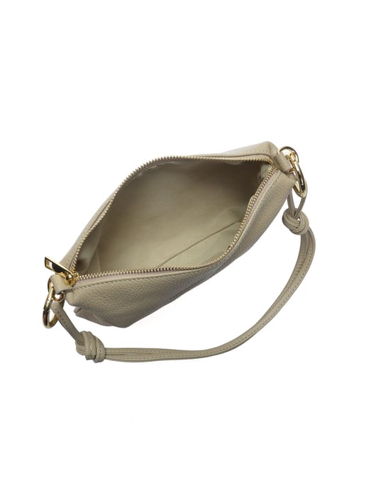 Anna Luchini Beige Rindsledertasche - Image 4