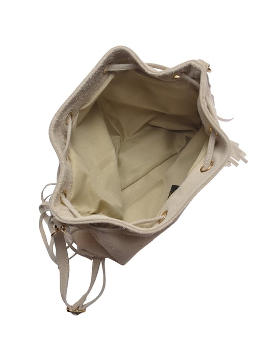 Roberta M Beige Rindsledertasche - Image 4