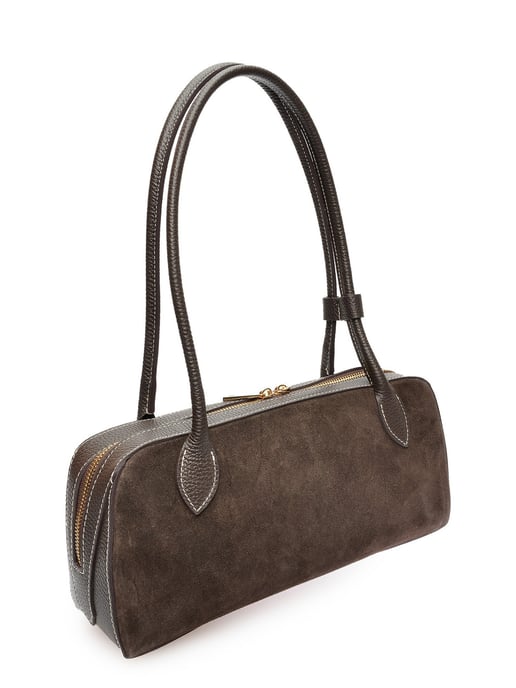 Anna Luchini Kastanienbraun Rindsledertasche - Image 2