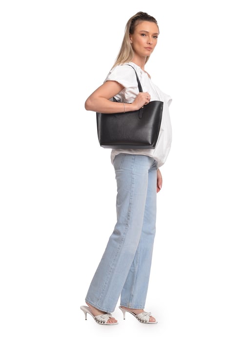Isabella Rhea Schwarz Rindsledertasche - Image 5