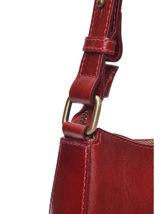Isabella Rhea Rot Rindsledertasche - Image 3