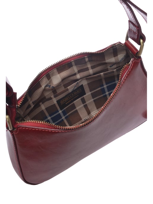 Isabella Rhea Rot Rindsledertasche - Image 4