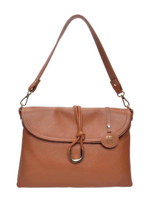 Anna Luchini Braun Rindsledertasche - Image 1