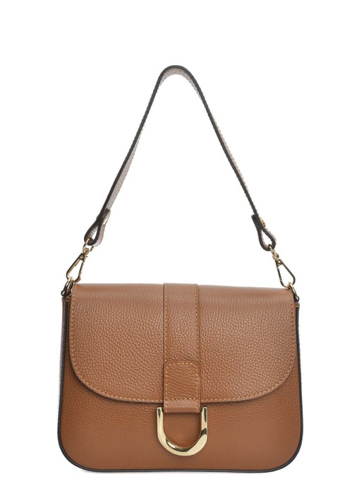Anna Luchini Braun Rindsledertasche - Image 1