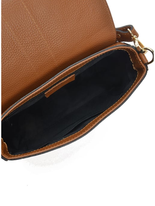 Anna Luchini Braun Rindsledertasche - Image 4