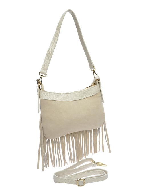 Anna Luchini Beige Rindsledertasche - Image 2