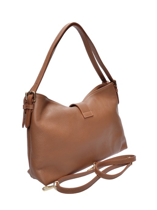Anna Luchini Braun Rindsledertasche - Image 2