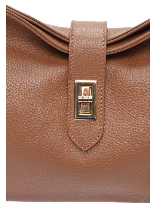 Anna Luchini Braun Rindsledertasche - Image 3