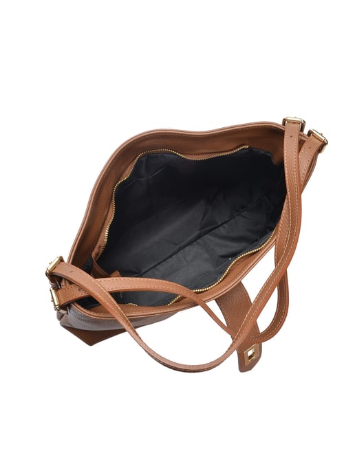 Anna Luchini Braun Rindsledertasche - Image 4