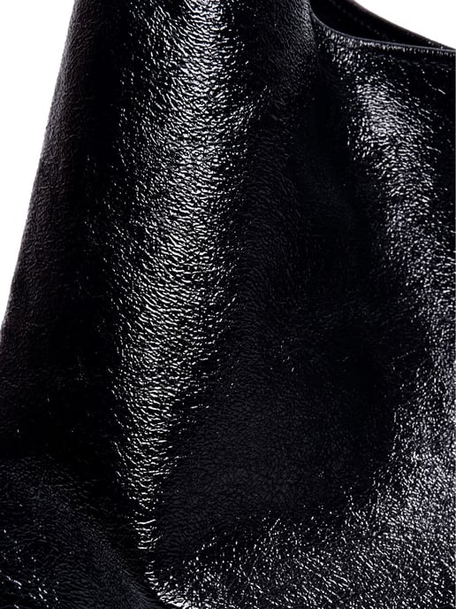 Luisa Vannini Schwarz Rindsledertasche - Image 3