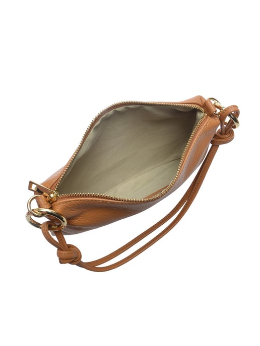 Anna Luchini Braun Rindsledertasche - Image 4