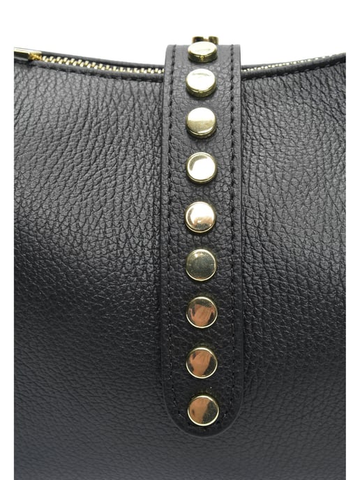 Anna Luchini Schwarz Rindsledertasche - Image 3