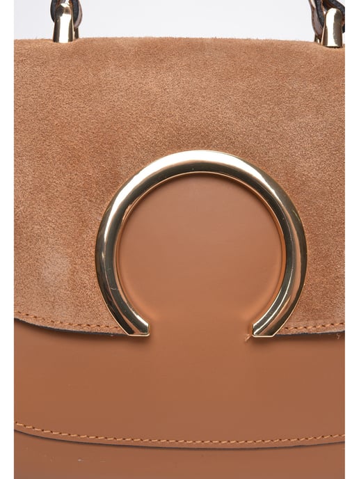 Luisa Vannini Braun Rindsledertasche - Image 3