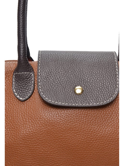 Anna Luchini Braun Rindsledertasche - Image 3