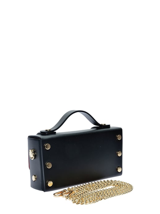 Isabella Rhea Schwarz Rindsledertasche - Image 2
