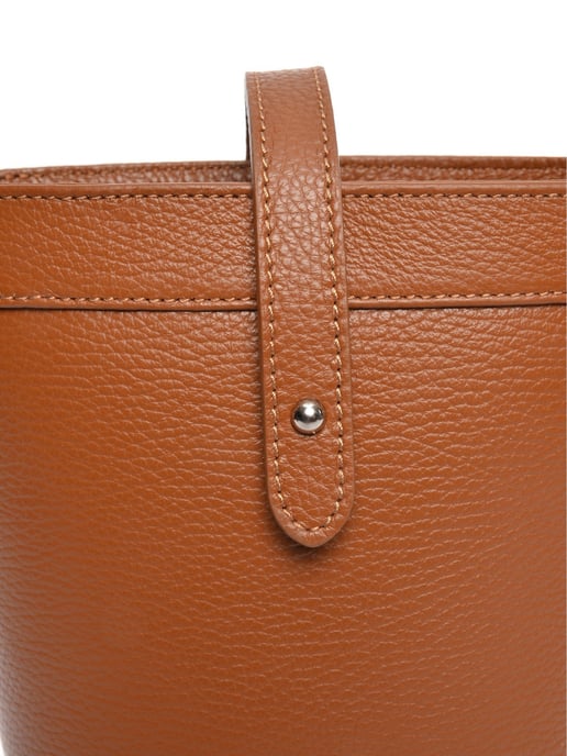 Anna Luchini Braun Rindsledertasche - Image 3