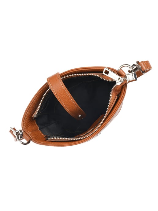 Anna Luchini Braun Rindsledertasche - Image 4