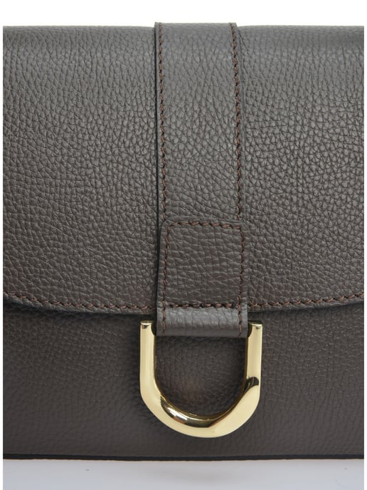 Anna Luchini Kastanienbraun Rindsledertasche - Image 3